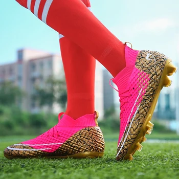 Качествена футболна обувки Messi, Здрави Футболни обувки на едро, улични спортни мачове на футзалу, Футболни маратонки 33-46 размери