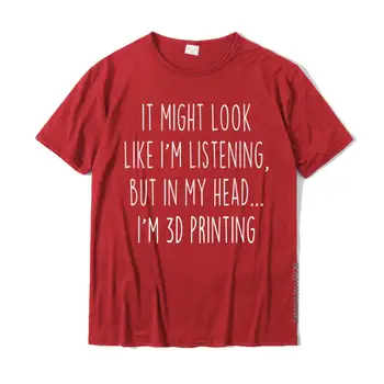 Забавни Подаръци За 3D Печат, Идея за Подарък За 3D-принтер За Geek Тениска Group, Ежедневни Потници, Тениска, Приталенная Памучен Мъжки t-shirt 3