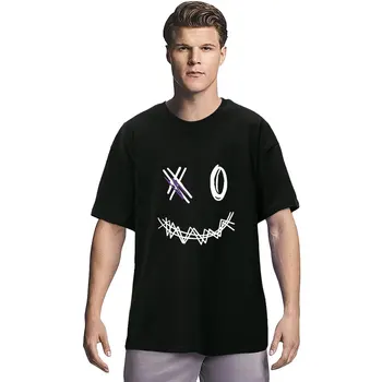 Търговия на едро Качествени Графичните 3D Бутер Тениски С Принтом Casual Oversize 210 gsm Plain С Ниски Рамо Унисекс От Доставчици на Мъжките Тениски