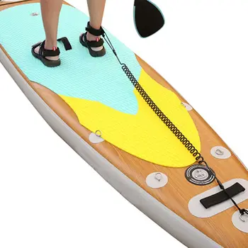 Здрав Каяк-лодка Каишка на щиколотке Гребная Дъска Каишка Дъска за сърф Каишка За краката с Въже За краката Сал Дърпане на Въже Аксесоари за сърфиране 3
