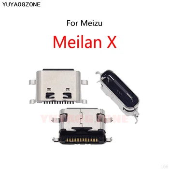 50 бр./лот за Meizu Meilan X USB докинг станция за зареждане конектор за свързване към конектора