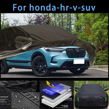 За Honda-hr-v-suv Външна защита, пълни с автомобил сеат, козирка от сняг, Водоустойчив Прахозащитен външни автомобилни аксесоари