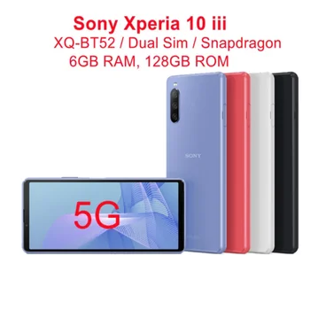 Мобилен телефон Sony-Xperia 10 III, XQ-BT52, 5G, Две SIM-карти, 6.0 