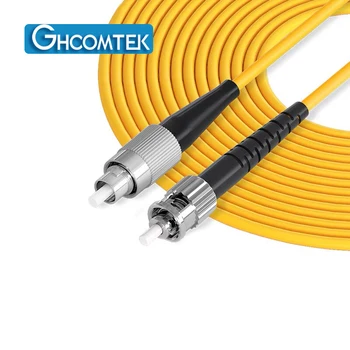 Пластир кабел ST/UPC-FC/UPC SM 9/125um G652.D Симплексный ХАЛОГЕННИ 3,0 мм