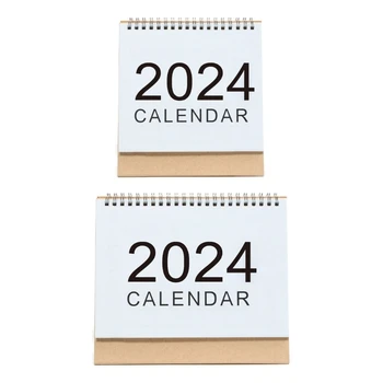 Настолен календар в 2024 година на Ежедневно начало декор Настолен настолен календар 0