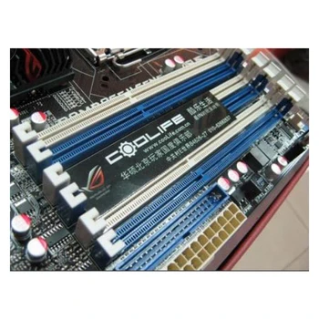 Intel X58 Rampage II Gene е Използвала оригиналната настолна дънната платка LGA 1366 LGA1366 DDR3 24GB USB2.0 SATA2 4