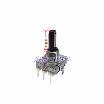 2 елемента Отточна тръба на шарнирна връзка Энкодер EC16 24-Позиционен 24-Pulse Цифрови Ротационен Потенциометър 3 Контакт за силата на Звука на Усилвателя, Преминете на Индукционна печка 20 мм
