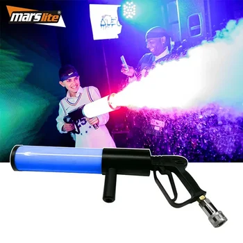 Marslite Stage Special Effect Led Air Soft Co2 Пистолет Dj Handheld CO2 Пистолет Fog Machine Пневматичен пистолет
