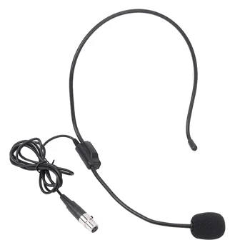 TA3F Съединители XLR 3 Контакт прическа Здрава Професионална Безжична мини слушалка Микрофон, Преносим за динамиката на Аудио Училищна стерео уредба