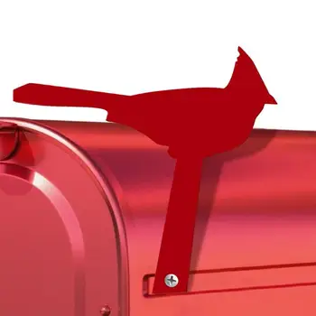 Подмяна на хартата на пощенска кутия във формата на Колибри Креативна акрилна подмяна на хартата пощенска кутия за придорожного пощенска кутия, Без инструменти