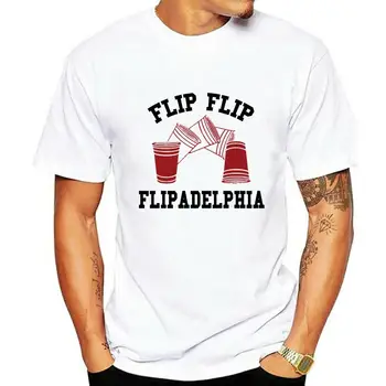 Флип-флип-флип-Адельфия, Във Филаделфия винаги е слънчево, ретро тениска унисекс, блузи в стил хип-хоп B67 тениска