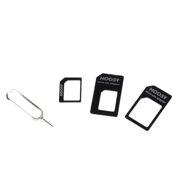 4 в 1 за преобразуване на карти Nano в адаптер стандарт Micro за смартфон Безжичен рутер LTE USB