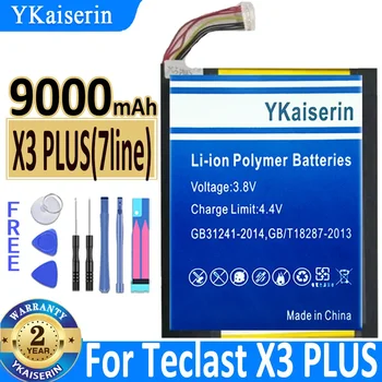 10000 ма YKaiserin Батерия за Teclast X3 PLUS X3PLUS 7/9 Кабелна Батерия с Висок Капацитет Bateria 