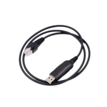 Кабел за програмиране и софтуер за програми за мобилни радио Zastone D9000 USB-кабел за четене и запис на данни към PC
