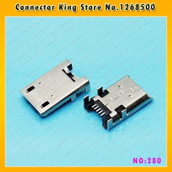ChengHaoRan 2 бр./лот Нов Micro 5-пинов USB Jack, micro usb порт за зареждане на ASUS MEMO PAD HD 8 ME180A K00L, MC-280