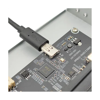 Лентата на оптичен диск USB3.2 TYPE-C със скорост 10 Gbit/s, 2X USB GEN2 + 2X 3.5-инчов 5,25-инчов hub TYPE-C с жак 19PIN на предния на задния панел 4