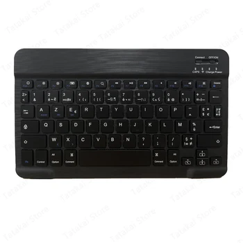 Калъф за Redmi Pad SE 2023 Case Rainbow Keyboard Clavier AZERTY Френски за Xiaomi Redmi Pad SE 11 
