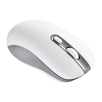 Безжична мишка Акумулаторна Bluetooth и 2.4 G Трехрежимная безжична мишка с 3 регулируеми DPI Оптична ергономична мишка за преносими КОМПЮТРИ iPad 3