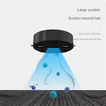Автоматичен робот-прахосмукачка за измиване на подове в домашни условия, интелигентна въже с USB зареждане, роботът-подметальщик