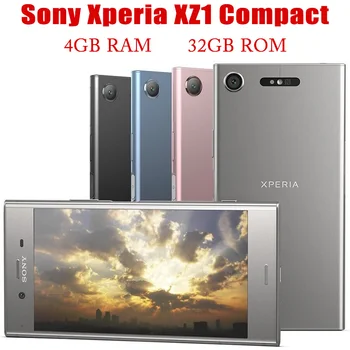 Sony Xperia XZ1 Compact G8441 SO-02K Японската Версия на Мобилния телефон с 4G 4,6 