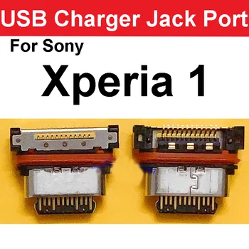 Micro USB Порт За Зареждане на Sony Xperia 1 5 8 10 10 Plus Xperia 1 II II 10 5 II Mini Tpye C USB Зарядно Устройство за Док конектора на резервни Части 1