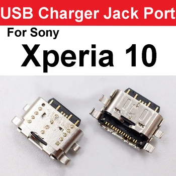 Micro USB Порт За Зареждане на Sony Xperia 1 5 8 10 10 Plus Xperia 1 II II 10 5 II Mini Tpye C USB Зарядно Устройство за Док конектора на резервни Части 4