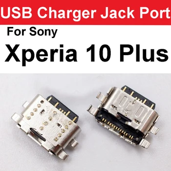 Micro USB Порт За Зареждане на Sony Xperia 1 5 8 10 10 Plus Xperia 1 II II 10 5 II Mini Tpye C USB Зарядно Устройство за Док конектора на резервни Части 5