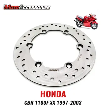 За Honda CBR 1000 F 1993 1996 Honda CBR 1100 XX 1997 2003 Ротор Спирачния Диск Твърд Заден Диск MTX Мотоциклет Уличен Мотор Успокоителни