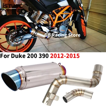 Слипоны за KTM DUKE 200 И DUKE 390 2012 2013 2014 2015 Изпускателна тръба мотоциклет промяна на ауспуха GP на средно ниво Espace Moto Racing