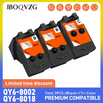 IBOQVZG е Съвместим с печатащата глава QY6-8002 QY6-8018 CA91 CA92 За принтери Canon G1400 G1410 G2400 G2410 G3400 G3410 G4400 G4410