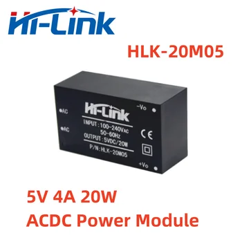 Hi-Link 10 бр./лот AC DC 220 До 5 4A 20 W Преобразувател на Храна HLK-20M05 Мини Размер-Регулируема Модул Захранване Интелигентен