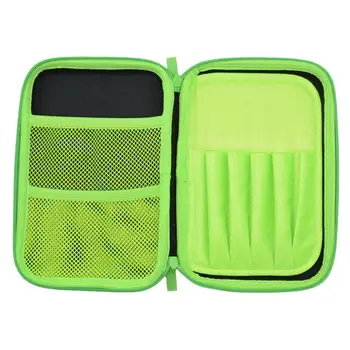 Класически Джобен молив случай за писалки Green Fold EVA Чанта За съхранение на Канцеларски Материали Организатор Козметични Пътни Чанти Студентски Ученически Пособия