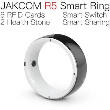Смарт пръстен JAKCOM R5 По-нови от nfc етикет за еднократна употреба метална визитка квадратна черна опция гаранция стикер пръстен em4100