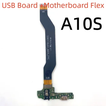 НОВ USB Порт За Зареждане на Док Конектор Основната Дънна Платка Гъвкав Кабел За Samsung Galaxy A10S A20S A30S A50S A70S A21S A12 1