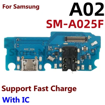НОВ USB Порт За Зареждане на Док Конектор Основната Дънна Платка Гъвкав Кабел За Samsung Galaxy A10S A20S A30S A50S A70S A21S A12 5