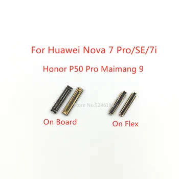 5-10 бр. Конектор за LCD дисплей спк стартира строителни порт 40Pin за Huawei Nova 7 Pro SE 7i Honor P50 P50 Pro Nova 8 Nova SE 8 9 Pro Maimang 9 Plug 0