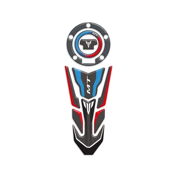 За YAMAHA серия MT, универсална защитна подплата на резервоар на мотоциклет, 3D гел стикер, стикер.