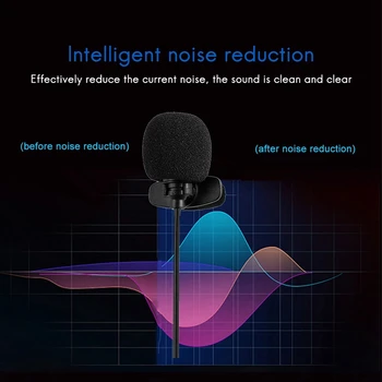 Преносим микрофон петличный микрофон RISE-Mini, усилвател за микрофон 2