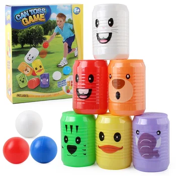 1 комплект играчки за боулинг с анимационни любимци модел, цифров комплект за боулинг, интерактивни играчки за ранното развитие, с различни цветове (6шт)
