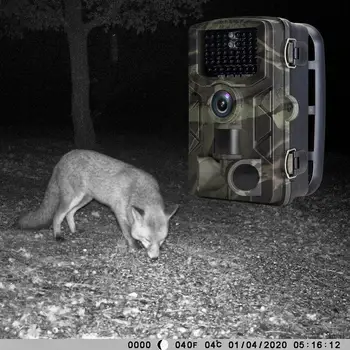 Высокочувствительная място за лов на диви животни с резолюция 1080P Камера за сигурност, с активирането на движение Водоустойчив IP66 Ден за Нощен Лов 3