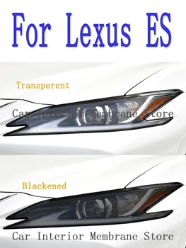 За Lexus ES 2018-2023 Външна фаровете на колата със защита от надраскване, Оцветяването на предната лампа, защитно фолио, настилки, Аксесоари за ремонт, стикер
