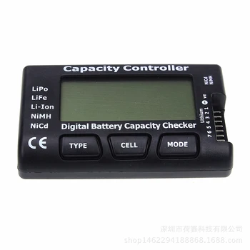 Тестер контролер капацитет балансировочного батерията CellMeter-7 LiPo LiFe Life Li-Ion NiMH Nicd Digital Checker