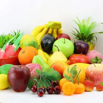 Разнообразие от пластмасови фалшиви кухненски маси САМ Fruit Home Еко Реалистичен симулация на Лимон, Портокал, Праскова и Декоративна Изкуствена