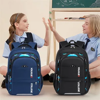 Нови детски училищни чанти, детска раница за училище, за момчетата-тийнейджъри, водоустойчив раници, чанти за книги Mochila