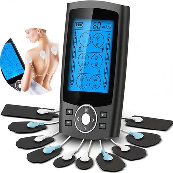 36 режими Миостимулятор USB Акумулаторна двоен EMS-стимулатор ДЕСЕТКИ физиотерапевтический инструмент Meridian Pulse Massager