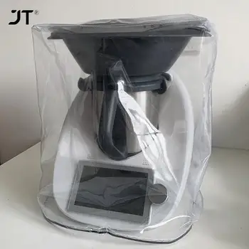 1бр Прозрачна Пылезащитная Маслен Дим Пылезащитная Делото Триизмерна Защитно покритие За TM5/TM6 Thermomix Machine Robot Кухня